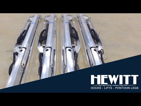 Hewitt Hydraulic Pontoon Legs Assembly