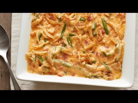 Ham and Cheese Green Bean Casserole | Betty Crocker...