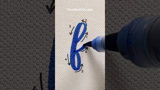 Brush Lettering | The Alphabet 🔠 #shorts #lettering #alphabet