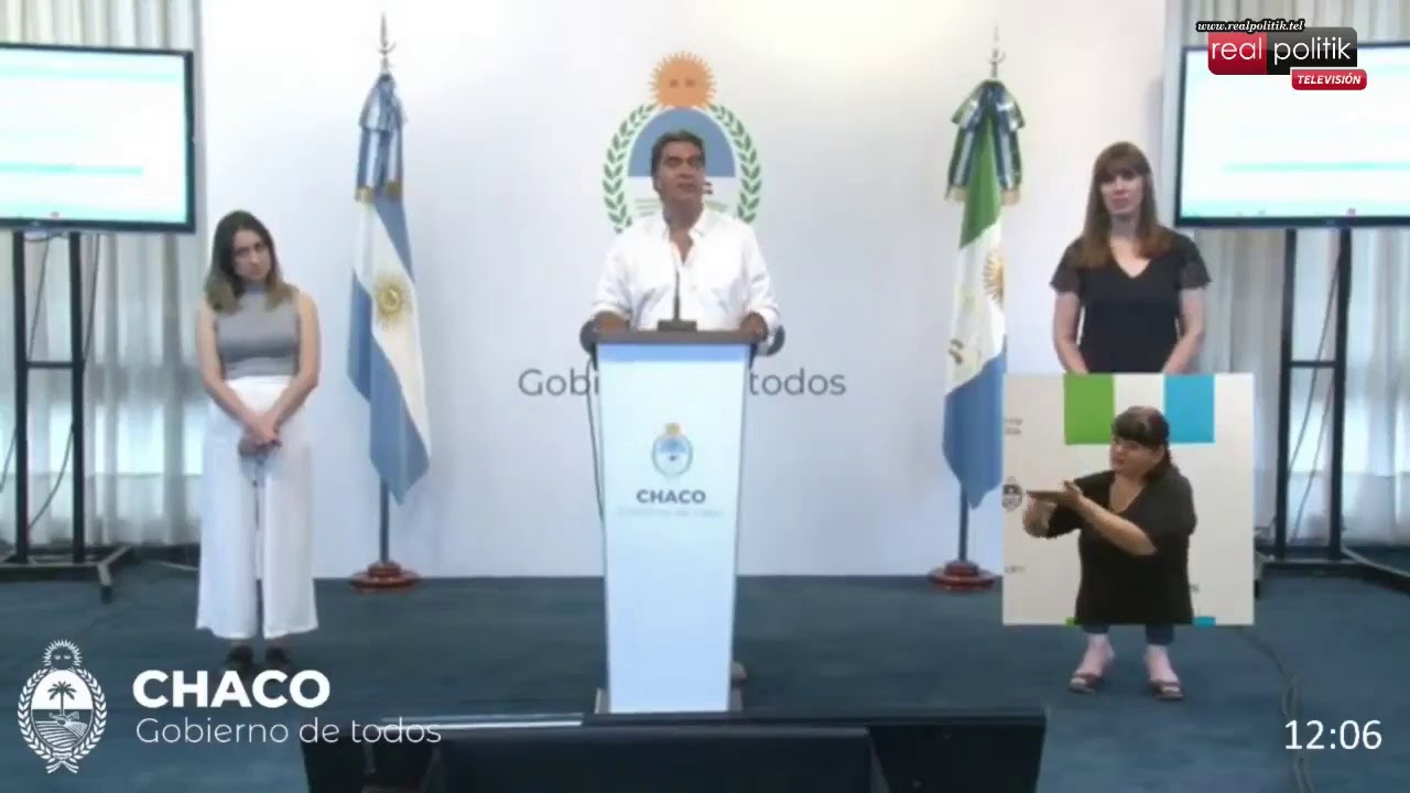 Chaco: Anuncio de medidas económicas y sociales para mitigar el impacto del coronavirus