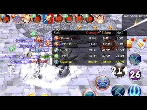 Top rank 1 Frostweaver ruins duel crazy 180m damage - Laplace M / ToW
