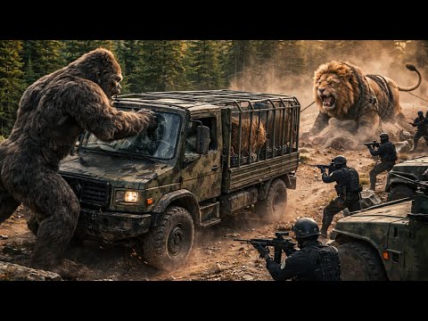 King Kong & Alpha Lion vs Army | The Final Jungle War