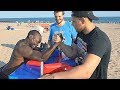 Arm Wrestling at Coney Island Beach 2019