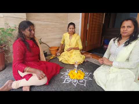 Namma Maneyali Dinavu Minugo Chaitrave - Family Song from Sunil and Family, Tumkur