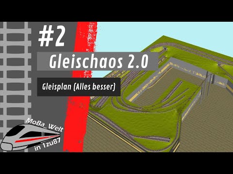 #2 Gleischaos 2.0 (Gleisplan) | Meine Modelleisenbahn H0 | Modelrailway