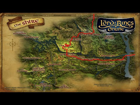 A Long Walk Through The Shire | Journey Southwards #3 | LOTRO