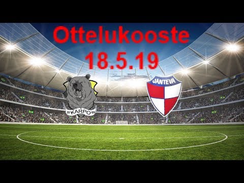 Ottelukooste: KarPo - Jäntevä |18.5.19