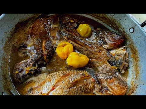 'PEM BENG' CASSAMANCE NO.1 FISH STEW RECIPE || FAMOUS FISH VILLAGE IN THE GAMBIA 'TANJI' VLOG ||