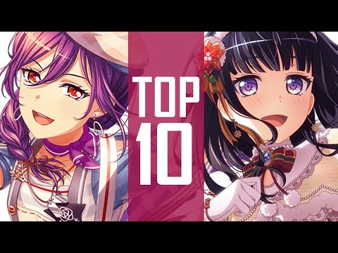[뱅드림] 노래하는 비 보컬리스트 캐릭터 TOP 10