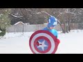 Spiderman Vs Captain America Superhero Battle In Real Life