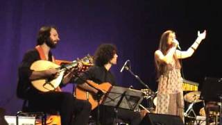 Fado - Barco negro - Live @ Auditorium Parco della Musica - Chiara Morucci, Felice Zaccheo (Chitarra Portoghese) e Franco Pietropaoli (Viola di Fado)