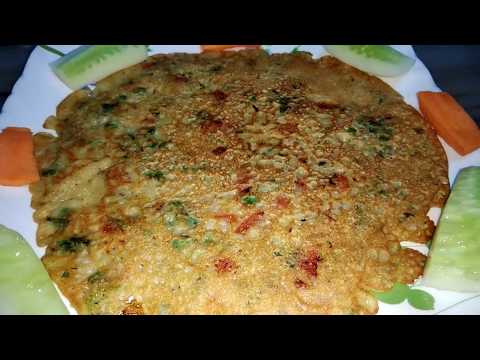Egg Less Omelette | Vegetable Omelette | In Marathi Video