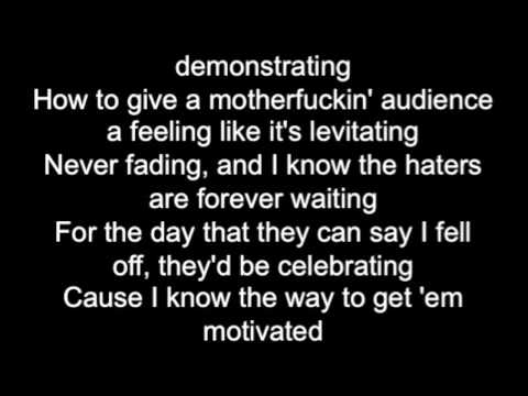 Let's Practice! Eminem's Fastest Verse In Rap God Slowed down w/ scrolling lyrics.