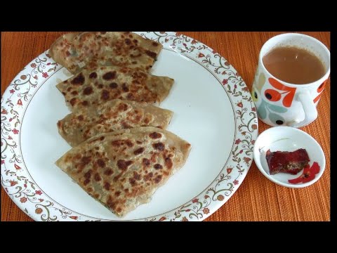 प्याज का पराठा |Onion Stuffed Paratha|Quick Breakfast recipe|Tiffinbox recipe|Stuffed paratha recipe Video