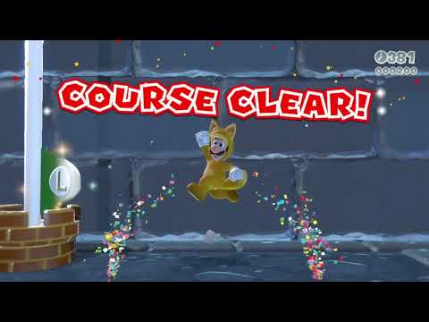 Super Mario 3D World (Switch) 10-7 Speedrun - Time: 19 (Former WR)