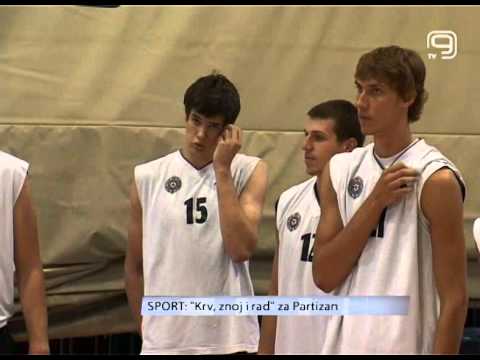 TV KANAL 9, NOVI SAD: Krv znoj i rad za partizan