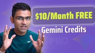 Stop Paying for AI Model APIs | Get 10$ a month free Gemini credits