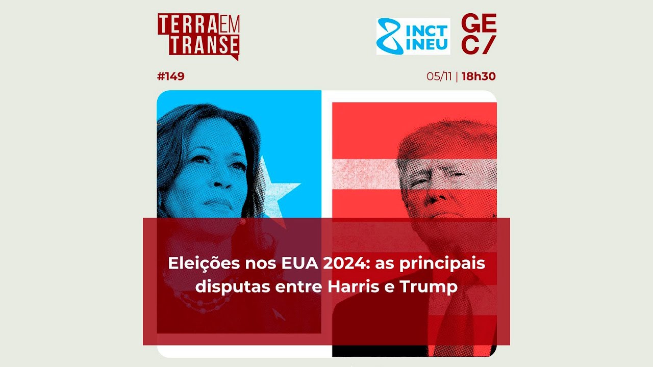 Terra em Transe | Eleições nos EUA 2024: as principais disputas entre Harris e Trump