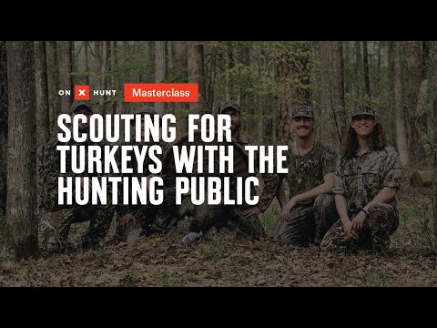 Scouting For Turkeys With The Hunting Public- onX Hunt Masterclass