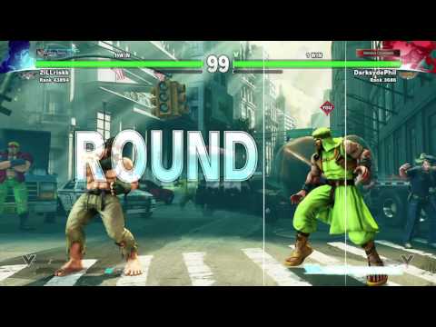 SFV 1st Online Play pt58: Rashid vs. Ryu