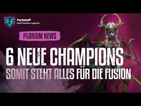 Raid: Shadow Legends - 6 neue Champions - Alle Champions für die Fusion bekannt [TestServer]