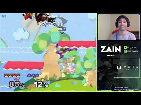 Zain with some unorthodox Samus edgeguards