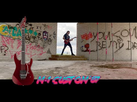 Электрогитара LTD M-1 CUSTOM '87 (Candy Apple Red) - фото 2 - id-p1342053827