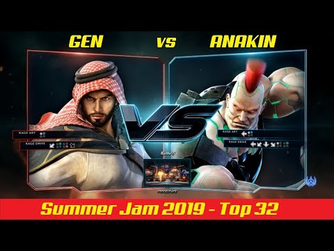 GEN vs ANAKIN   Tekken World Tour 2019   Summer Jam 2019   Top 32