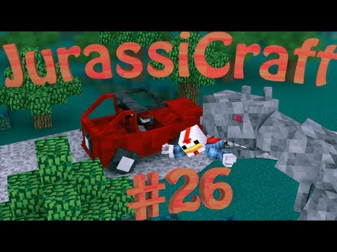 "COMPSOGNATHUS & ANKYLOSAURUS" Minecraft Jurassic Craft Ep 26
