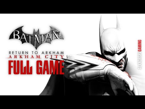 BATMAN ARKHAM CITY REMASTERED Gameplay Walkthrough FULL GAME 4K PS5 No Commentary