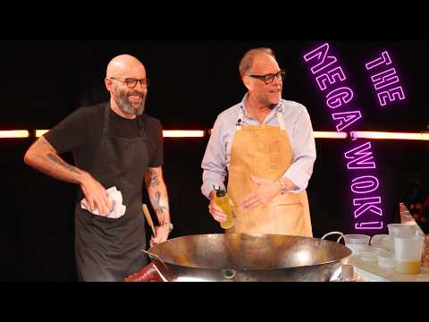 Alton Brown Cooks Food | Episode 22: Mega-Wok w/ @bingingwithbabish