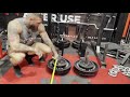 Ash Broughton England’s strongest man 2021 qualifier farmers walk with 156kg
