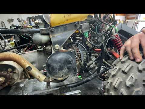 Polaris Predator 50, 90, How To Replace Install The Stator Coil, No Spark Will Not Fire Will Not Run