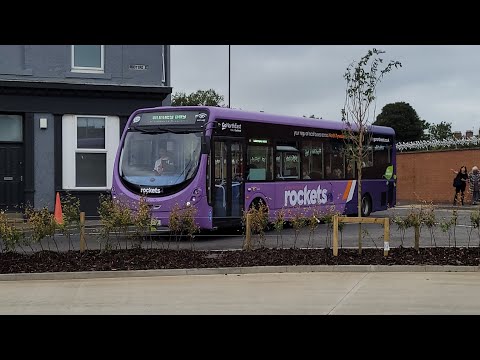 *NEW ROCKETS VINYLS* Coaster 1 to Whitley Bay - Go North East 5445 - NK66 EVF