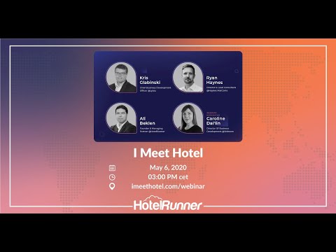 Ali Beklen @ I Meet Hotel Webinar