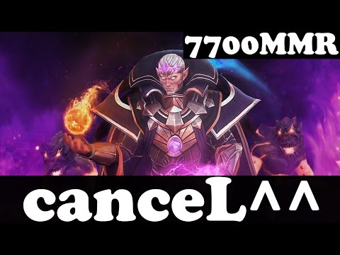canceL^^ 7700 MMR Plays Invoker vol 15 -Ranked Match Gameplay - Dota 2