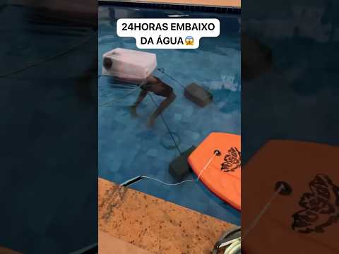 24 HOURS UNDERWATER😱