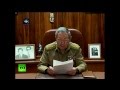 Заявление Рауля Кастро по поводу освобождения на Кубе американца Алана Гросса 