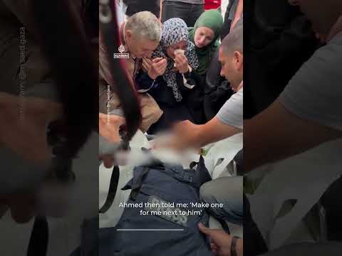 Mother of Al Jazeera’s Ahmed Wishah mourns his killing | AJ #shorts
