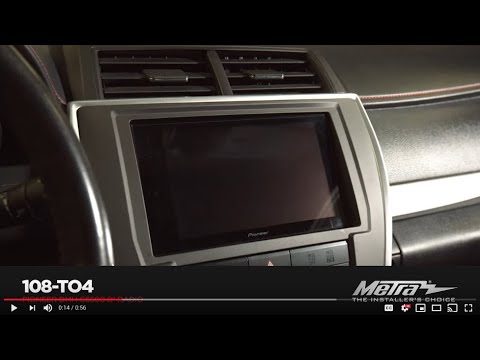 Metra Dash Kit for Pioneer 8-inch Radio for 2015-2017 Toyota Camry (108-TO4)