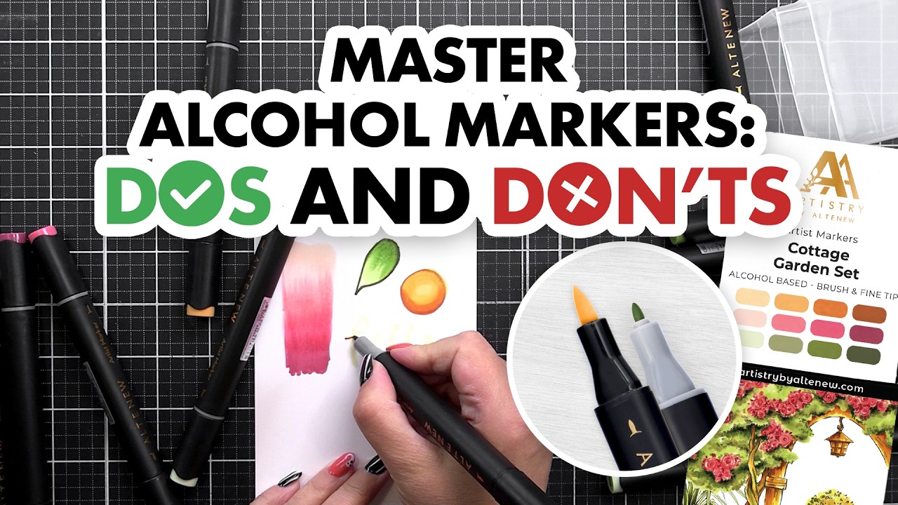 Top 10 Alcohol Marker Tips for Beginners