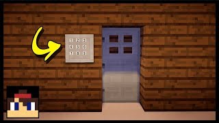 ✔ Minecraft: How To Make A Working Security Door | MCPE (No Mods Or Addons!)