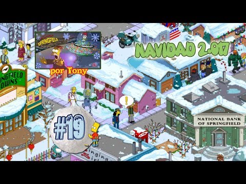 Los Simpson Springfield "Navidad'17: Cap. 19 - Las Misiones de Otto revisor y el Hipertrén" por Tony