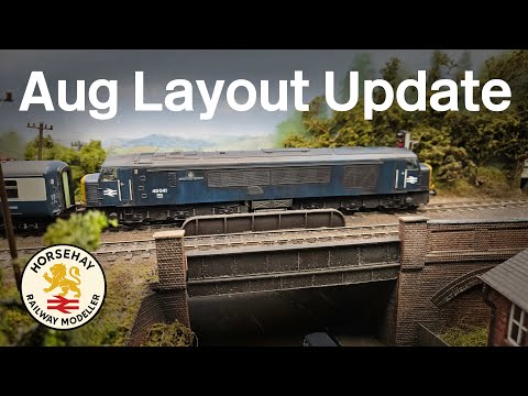 #25 - Layout Update - New Control Panel, Locomotives and Detailing