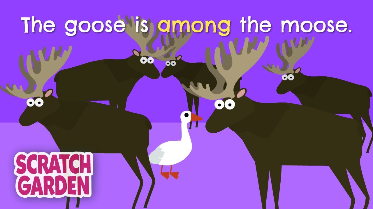 Prepositions Practice with Animals! | English Grammar Songs | Scratch Garden