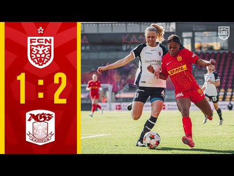 Gjensidige Kvindeliga Highlights: FC Nordsjælland 1 - 2 AGF