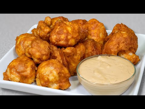 How to Make Egyptian Style Fried Cauliflower with Tahina Sauce | قرنبيط وطحينة | The Egyptian Cook