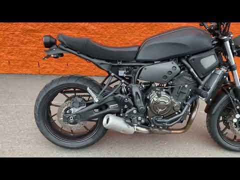 2019 Yamaha XSR 700 Black Denim