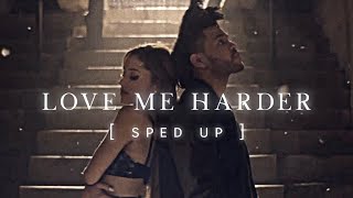 Download lagu Ariana Grande ft. The weeknd - Love me harder (sped up) mp3