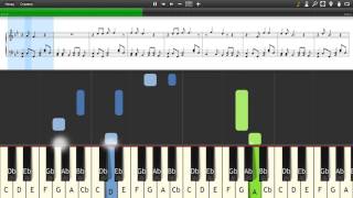 Tokio Hotel - Leb' die Sekunde - Piano tutorial and cover (Sheets + MIDI)
